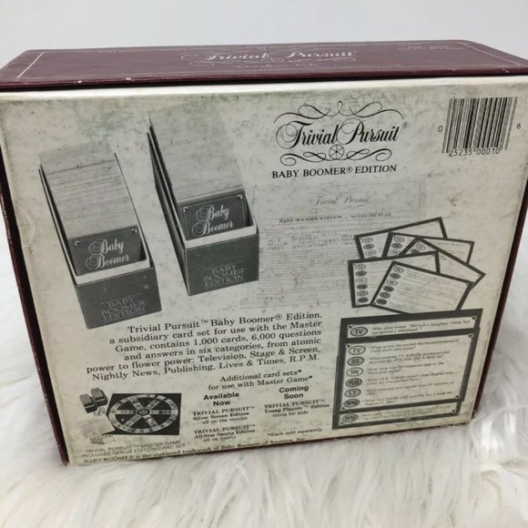 Trivial Pursuit subsidiary card set Baby Boomer Edition 1983 - Picture 5 of 5